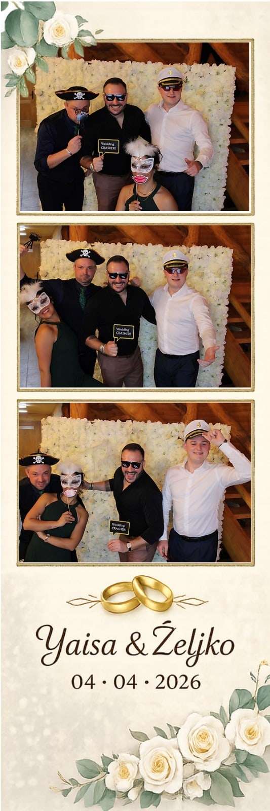 Photobooth traka „Yaisa & Željko”